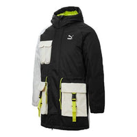 PUMA Retro Block Down Jacket 'Black White' 534676-01