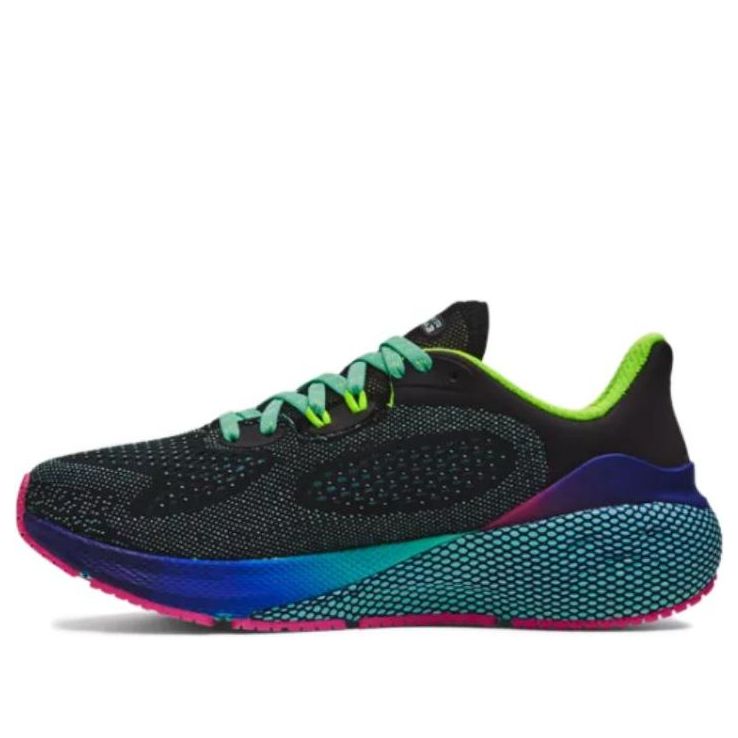 (WMNS) Under Armour HOVR Machina 3 'Black Rainbow' 3026499-001