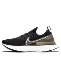 (WMNS) Nike React Infinity Run Flyknit Premium 'Black Metallic Gold Silk' CZ2861-001