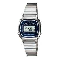 Casio Youth Digital Watch 'Silver Blue' LA670WA-2