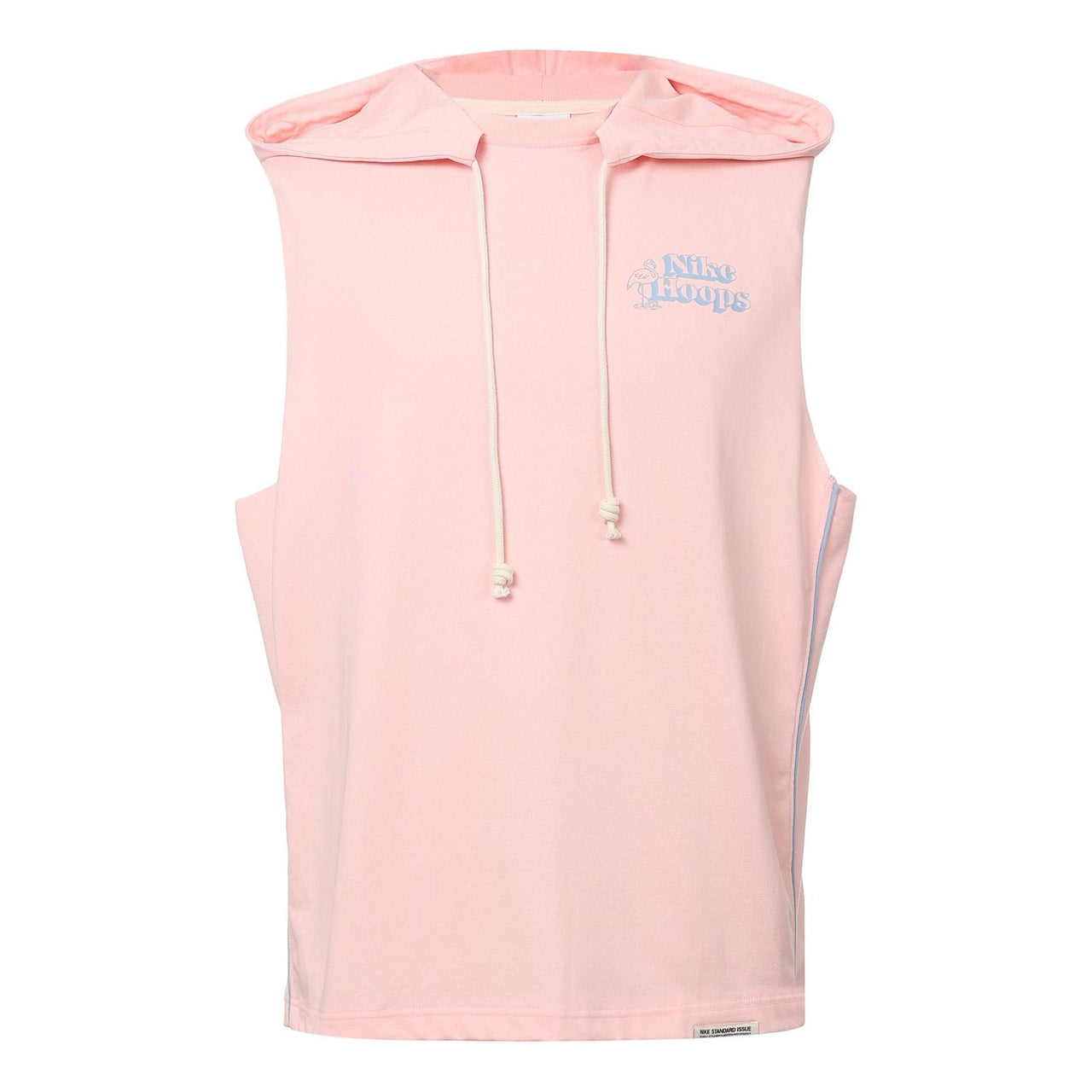 Nike Dri-FIT Standard Issue Solid Color Sleeveless hooded Vest Large Pink DH7442-610