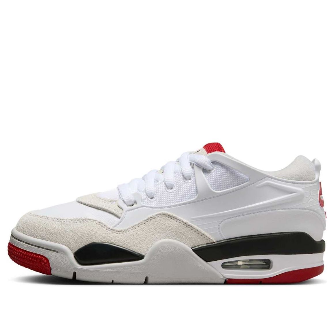 (GS) Air Jordan 4 RM 'White Black Neutral Grey Varsity Red' FQ7938-102
