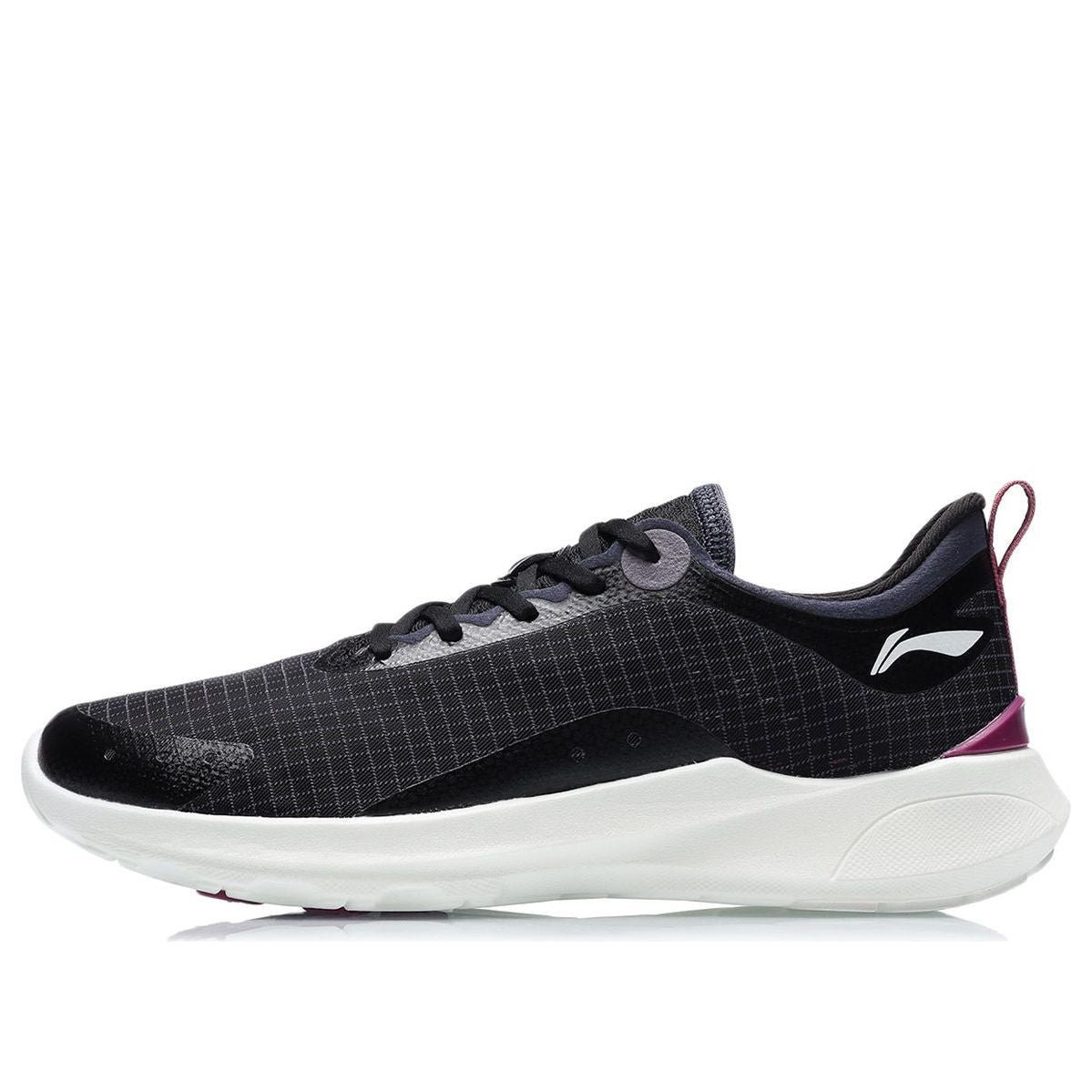 (WMNS) Li-Ning Light Ease 'Black White' ARBR002-4