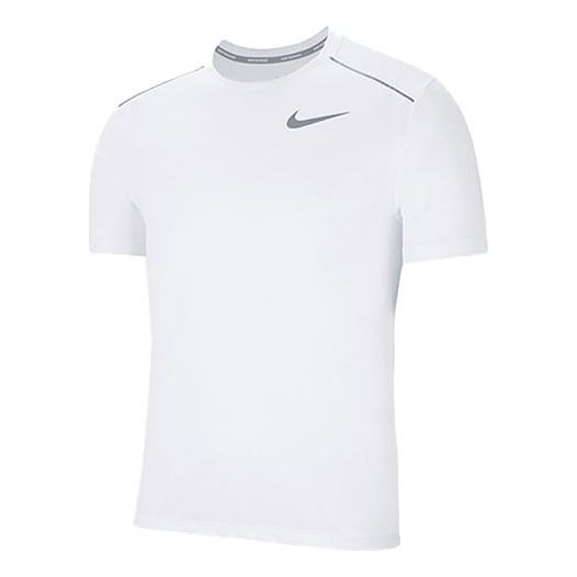Nike DRI-FIT Quick Dry Reflective Casual Sports Running White CU0327-100