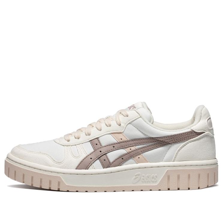 ASICS Court MZ Retro Casual Skateboarding Shoes Unisex Beige Brown 1203A127-106