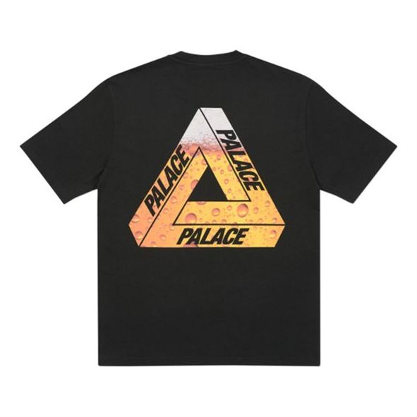 PALACE TRI-Lager Tee Triangle Logo Printing Short Sleeve Unisex Black P19TS219