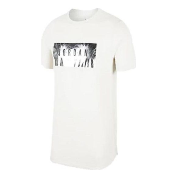 Air Jordan Brand Cartoon pattern T-shirt 'White' AA1918-100