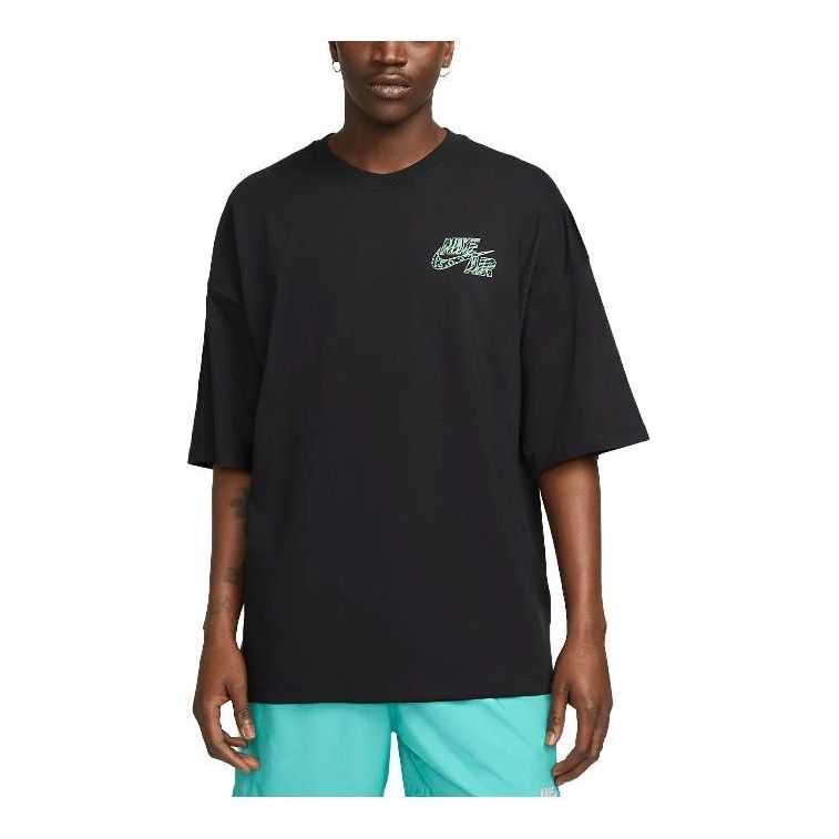 Nike Sportswear Swoosh T-Shirt 'Black' FB9817-010