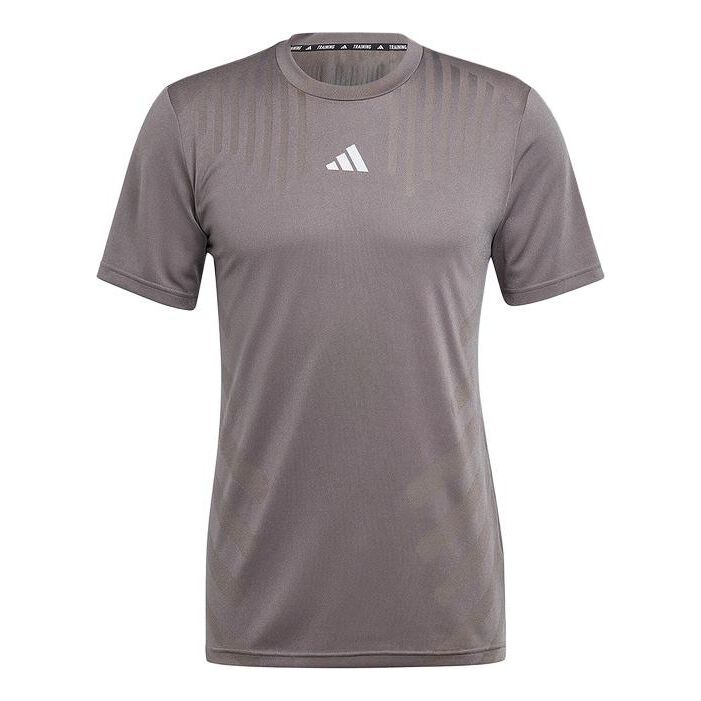 adidas HIIT Airchill Workout T-shirt Asia Sizing 'Grey' IS3735