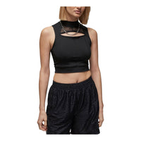 (WMNS) Air Jordan Sport Crop Top 'Black' DZ3235-010