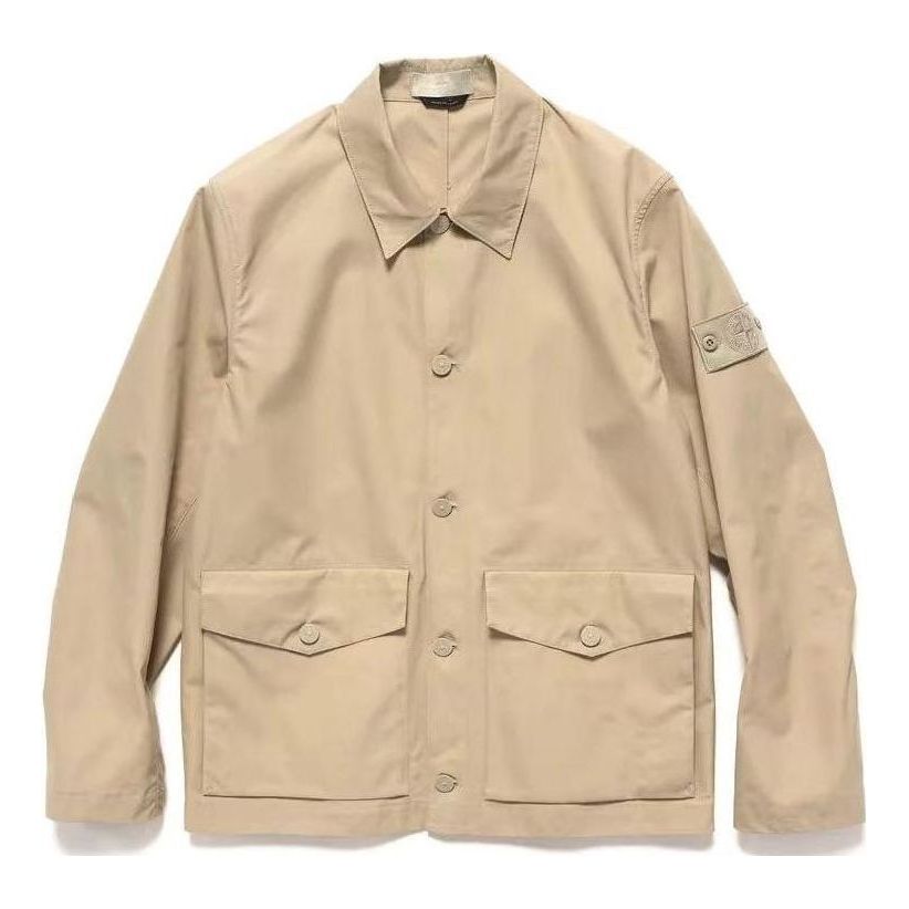 STONE ISLAND Compass Patch Jacket 'Beige' 7815437F1-V0090