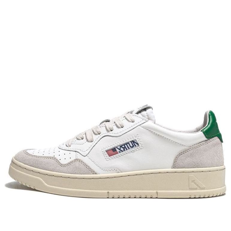 (WMNS) Autry Medalist Low 'White Suede Green' AULW-LS23