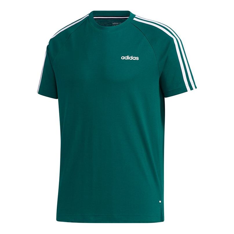 adidas neo M Essential 3-Stripes TEE - Green GJ8914