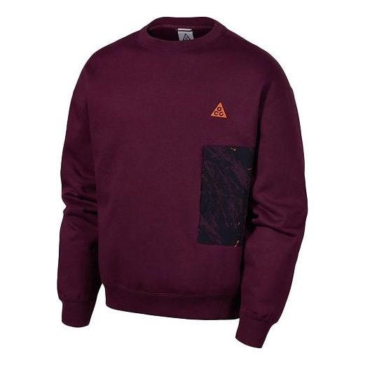 Nike ACG Crew Splicing Sports Round Neck Pullover CZ5103-643