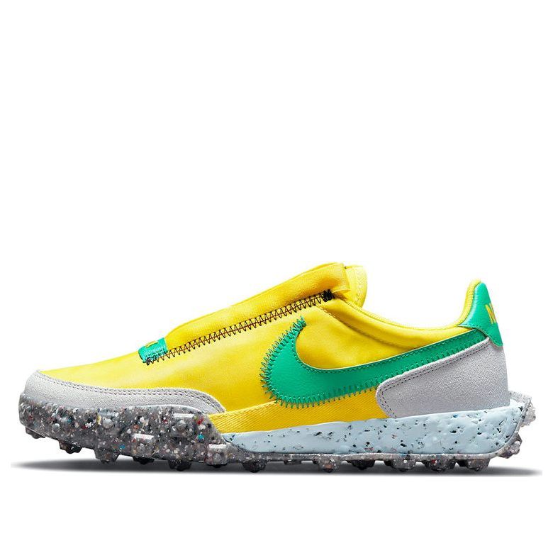 (WMNS) Nike Waffle Racer Crater 'Yellow Strike Roma Green' CT1983-701