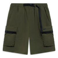 Li-Ning Graphic Cargo Shorts 'Olive Green' AKST643-3