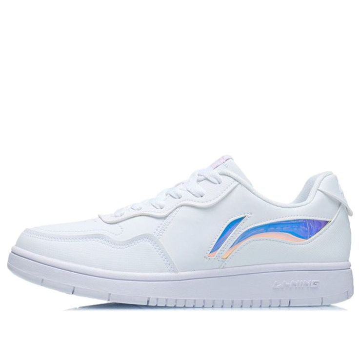 (WMNS) Li-Ning Skate Shoes 'White Laser' AGCR318-1