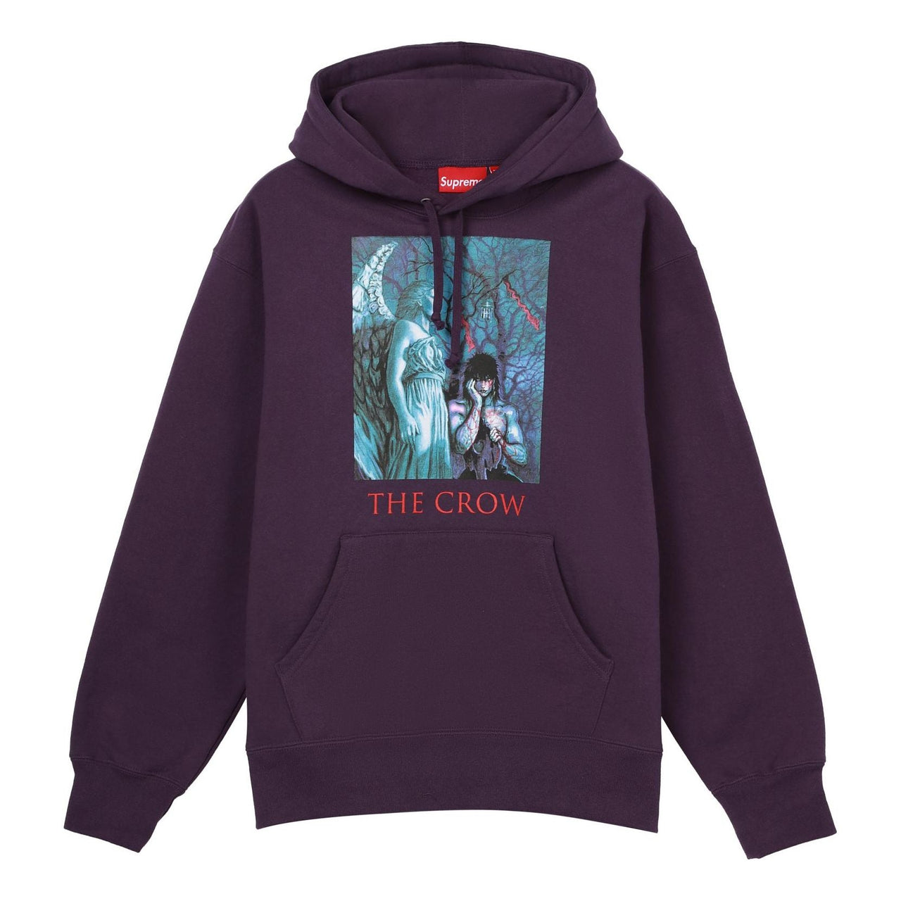 Supreme x The Crow Hooded Sweatshirt 'Purple Blue' SUP-FW21-173