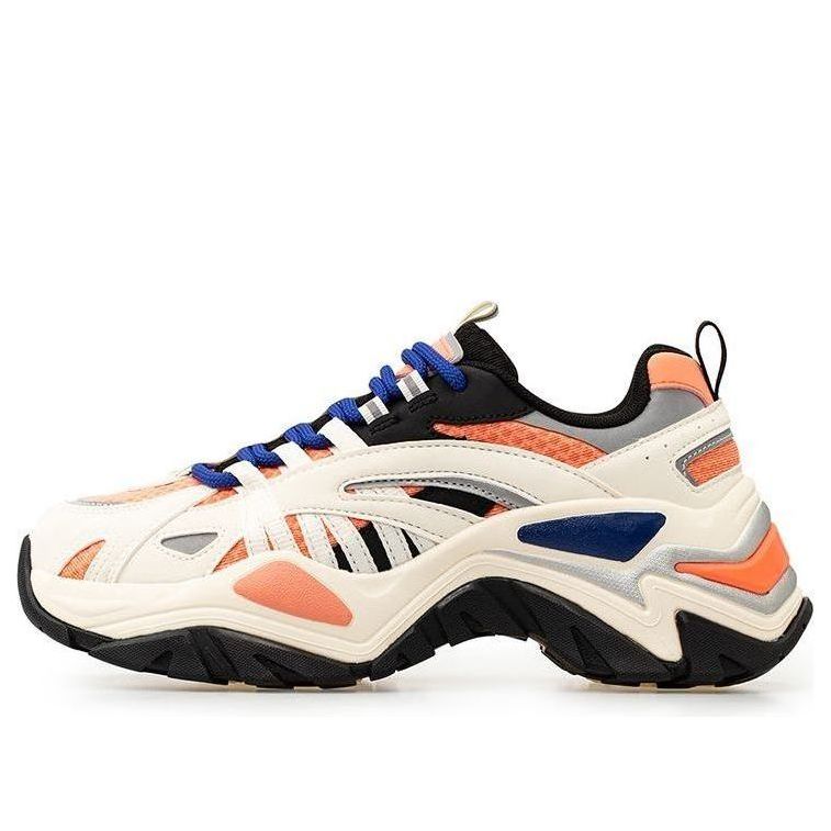 (WMNS) Fila Flatform Chunky Shoes White/Orange T12W034105FPG