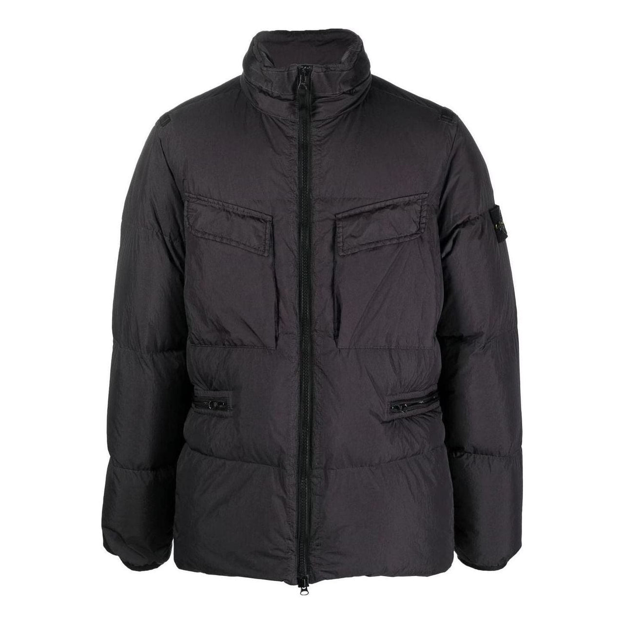 STONE ISLAND Crinkle Reps Down Jacket 'Black' 771540123-V0065
