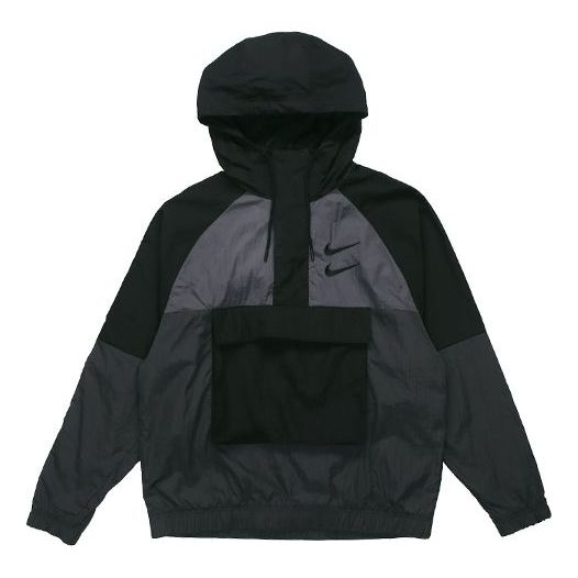 Nike Men's Sportswear Swoosh Jacket Black CU3886-070