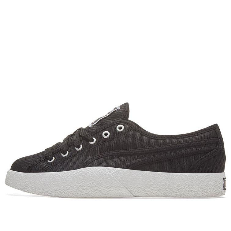 (WMNS) PUMA Love Canvas Black/White Casual Board Shoes 372411-02