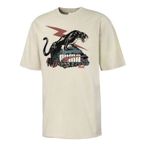 PUMA x Rhude Tee Short Sleeve Creamy White 595339-32