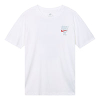 Men's Nike As Nsw Gaokao Ss Tee Athleisure Casual Sports Alphabet Round Neck Short Sleeve White T-Shirt DX0322-100