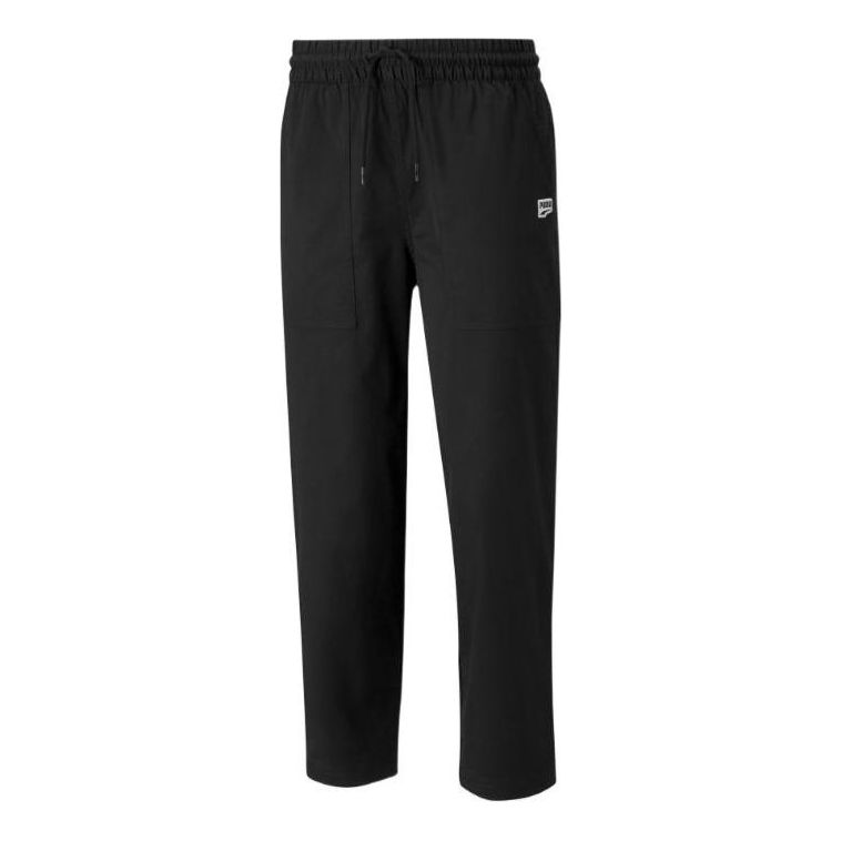 PUMA DOWNTOWN TWILL TAPERED PANTS 535396-01