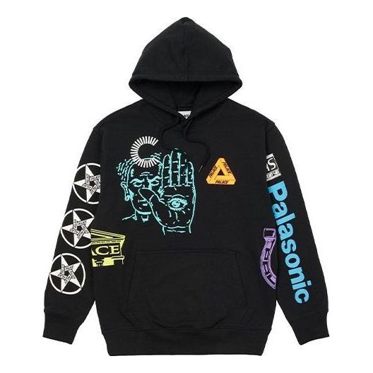 Palace X Cannondale FW21 Graffiti Hoodie 'Black' P21CHD001