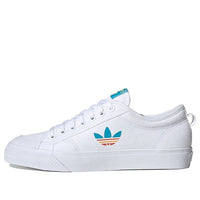 adidas originals Nizza Trefoil 'White Blue' FY2259