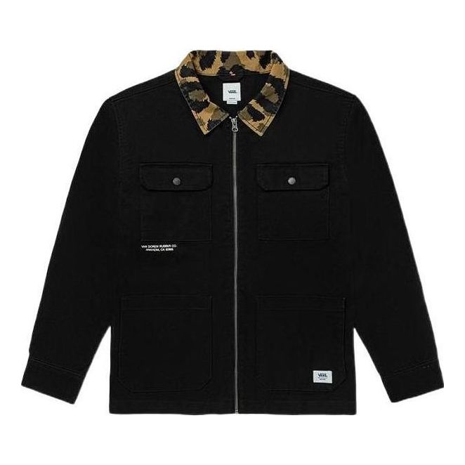Vans Anaheim Print Mash Up Jacket 'Black' VN0A7SDLBLK