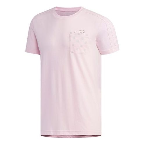 adidas neo x Pokmon Crossover Round Neck Short Sleeve Pink FM0324