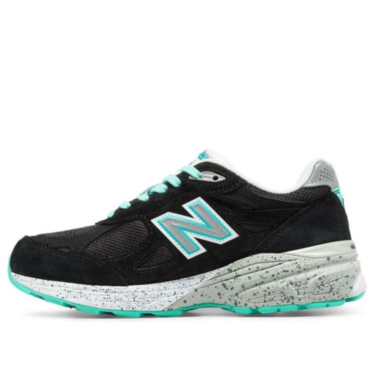 (WMNS) New Balance 990 Black/Green W990AB3