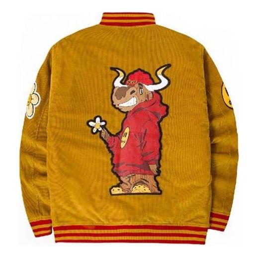 Drew House Corduroy Varsity Jacket 'Brown' DH-C6392-OXDI