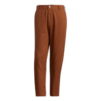 adidas originals Ryv Wv Pant Logo Solid Color Straight Sports Pants Brown H07086