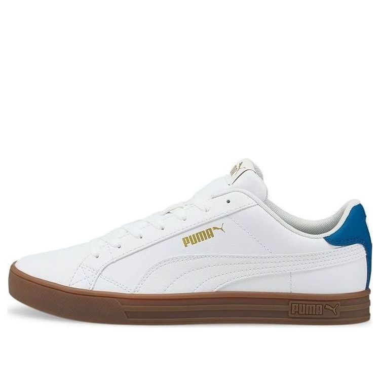PUMA Smash Vulc V3 Lo 'White Mykonos Blue Gum' 380752-08