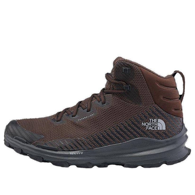 THE NORTH FACE Vectiv Fastpack Mid Futurelight Hiking Shoes 'Demitasse Brown Tnf Black' 5JCW-ZN3