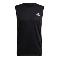 adidas M 3s Tk Causual Sports Training Ventilate Sleeveness Vest Male Black GM2130