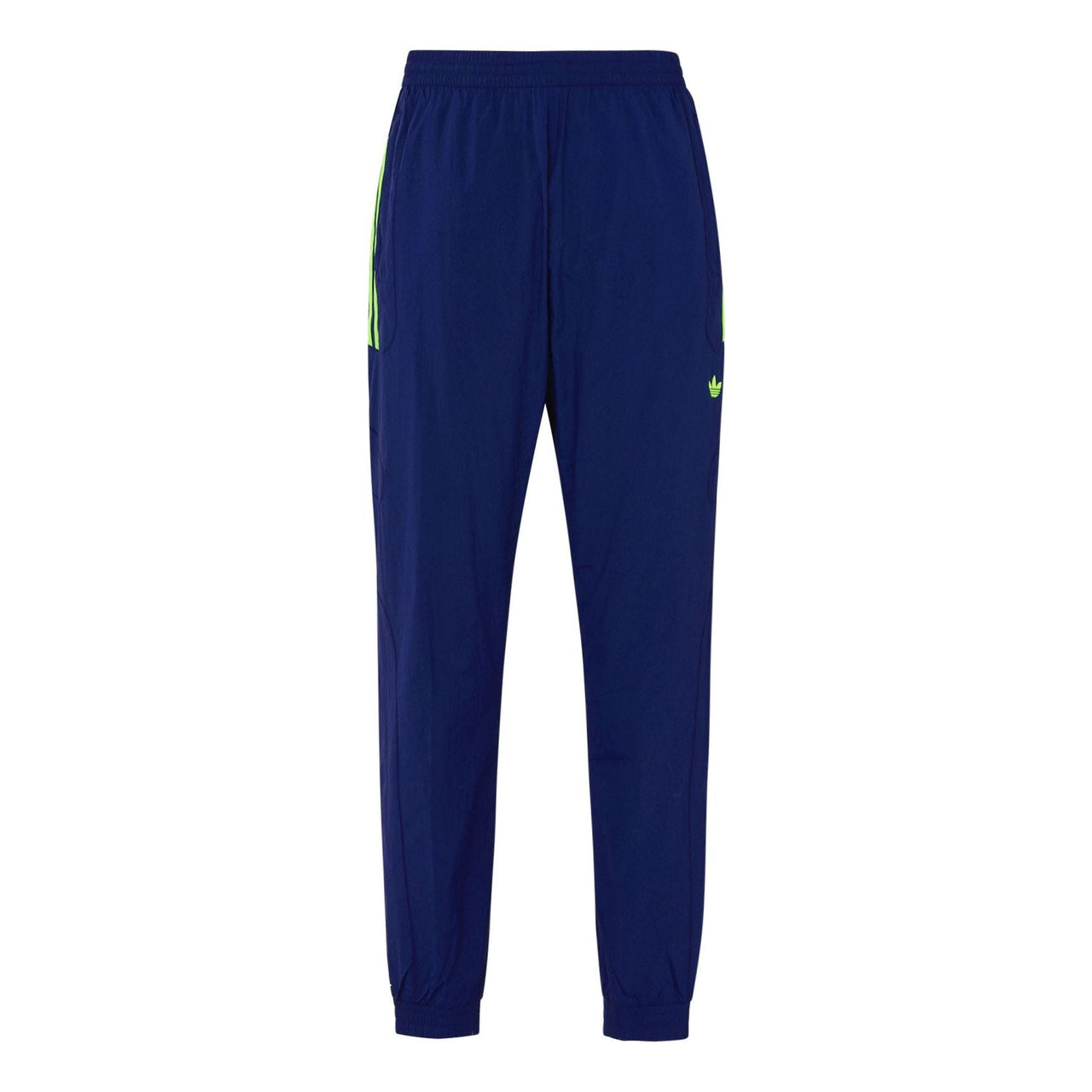 adidas Originals Flamestrike Woven Track Pants 'Dark Blue Solar Green' DU7335