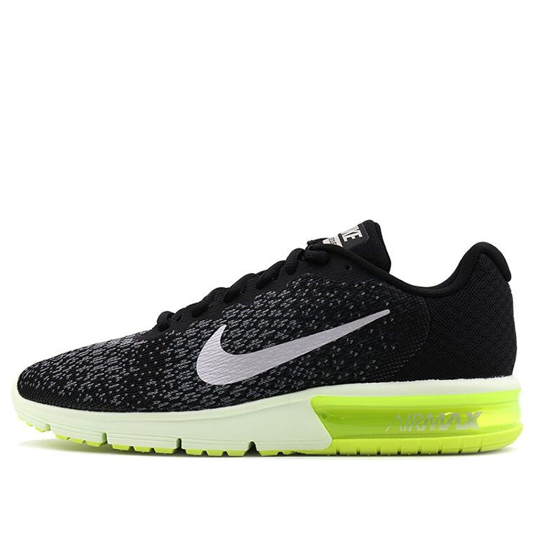 Nike Air Max Sequent 2 'Black Volt' 852461-011