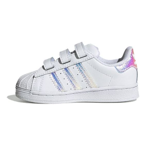 (TD) Adidas Superstar Shoes 'Cloud White Metallic Silver' FV3657