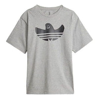 adidas originals Unisex G Shmoo Ss Tee Logo Printing Grey GL9956