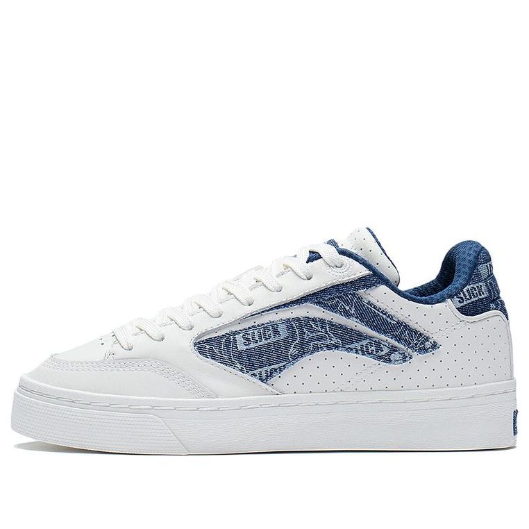 (WMNS) Li-Ning BadFive Wave 180 Low 'White Blue' AECS018-2