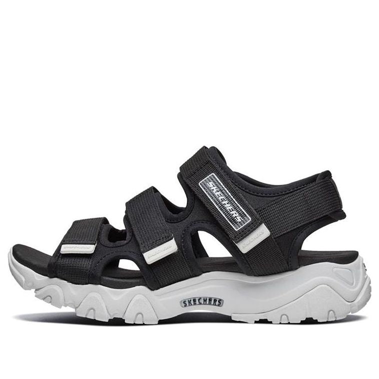 (WMNS) Skechers D'lites 2.0 Sandals Black 88888342-BLK