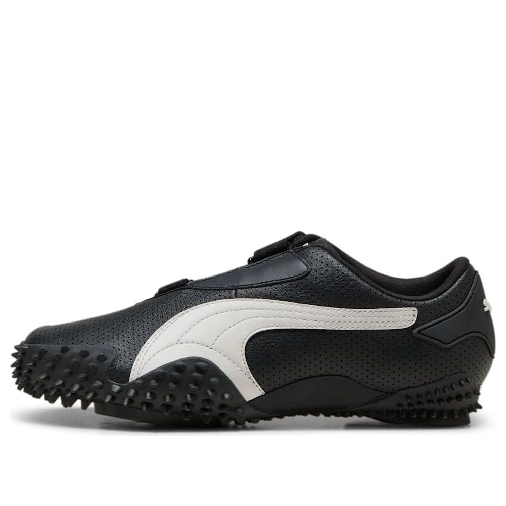 PUMA Mostro Perforated Leather 'Black White' 397331-02