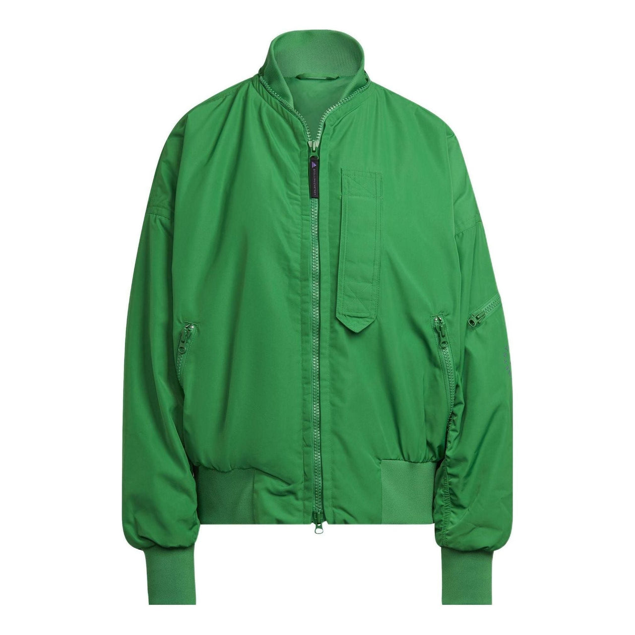 (WMNS) adidas by Stella McCartney Woven Bomber Jacket 'Green' HI0926