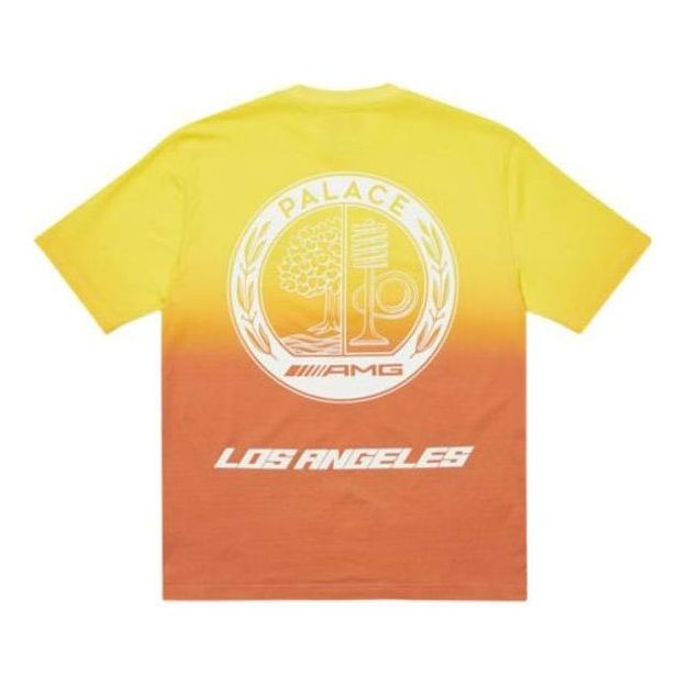 Palace X AMG 2.0 Los Angeles T-shirt 'Yellow' P22AMGTS002
