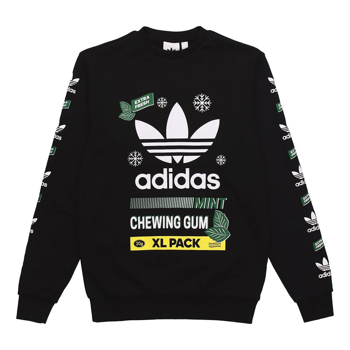 Men's adidas originals Snowflake Pullover Black FP7705