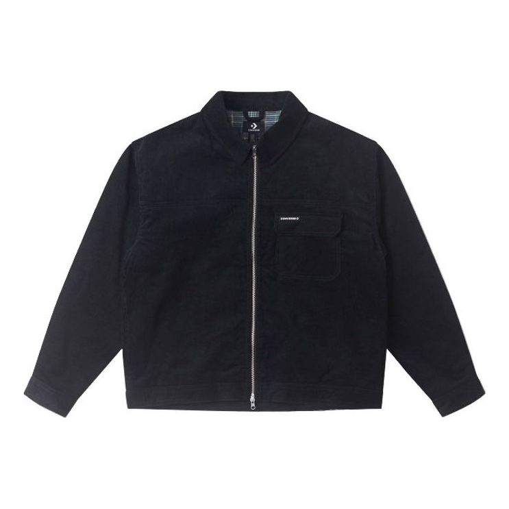 Converse Seasonal Cord Padded Jacket 'Black' 10025260-A03